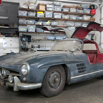 Before After 1955 Mercedes Benz 300sl Gullwing Restoration