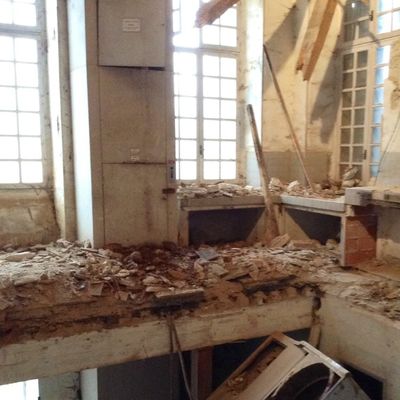 Before After Kitchen In Mid 18th Century French Chateau 2 Of 2