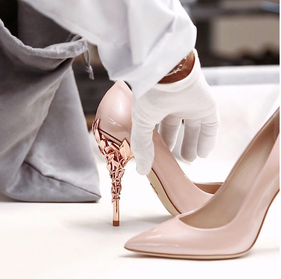ralph & russo eden heel pump